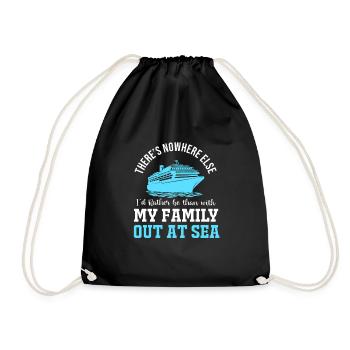 Cruise Cruise Ship - Drawstring Bag - black - Front