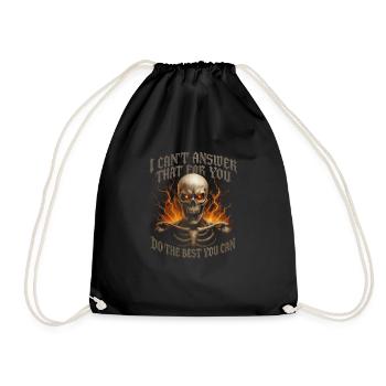 Je ne peux pas répondre à cette question pour vous. Faites votre - Sac de sport léger - noir - Devant