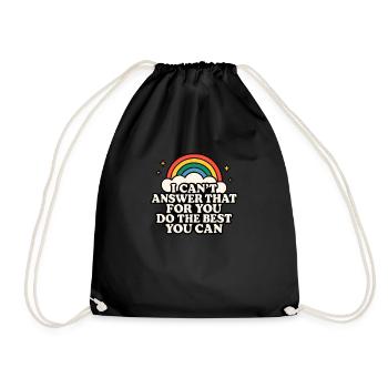 Je ne peux pas répondre à cette question pour vous. Faites votre - Sac de sport léger - noir - Devant