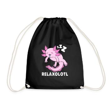 Axolotl - Sac de sport léger - noir - Devant