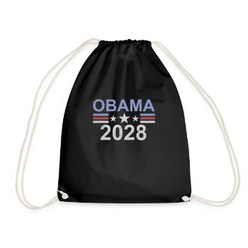 Obama 2028 Obama '28 Président Barack Obama 2028 - Sac de sport léger - noir - Devant