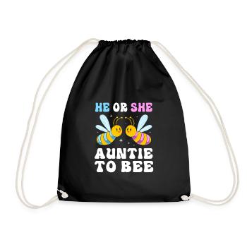 Révélation du sexe de Noël - Sac de sport léger - noir - Devant