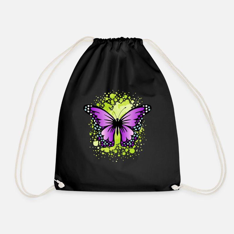 papillon - Sac de sport léger - noir