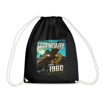 Légendaire depuis 1960 - Sac de sport léger - noir - Devant