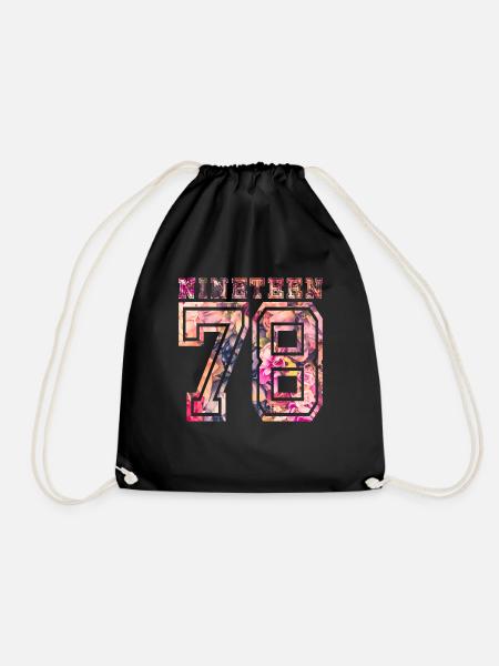 NINETEEN 1978 B - Sac de sport léger - noir