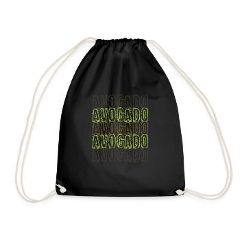 avocat alerte - Sac de sport léger - noir - Devant