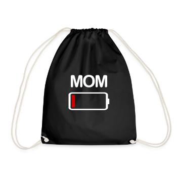 MOM batterie vide - Sac de sport léger - noir - Devant