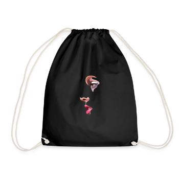 fashion girl - Turnbeutel - Schwarz - Vorne