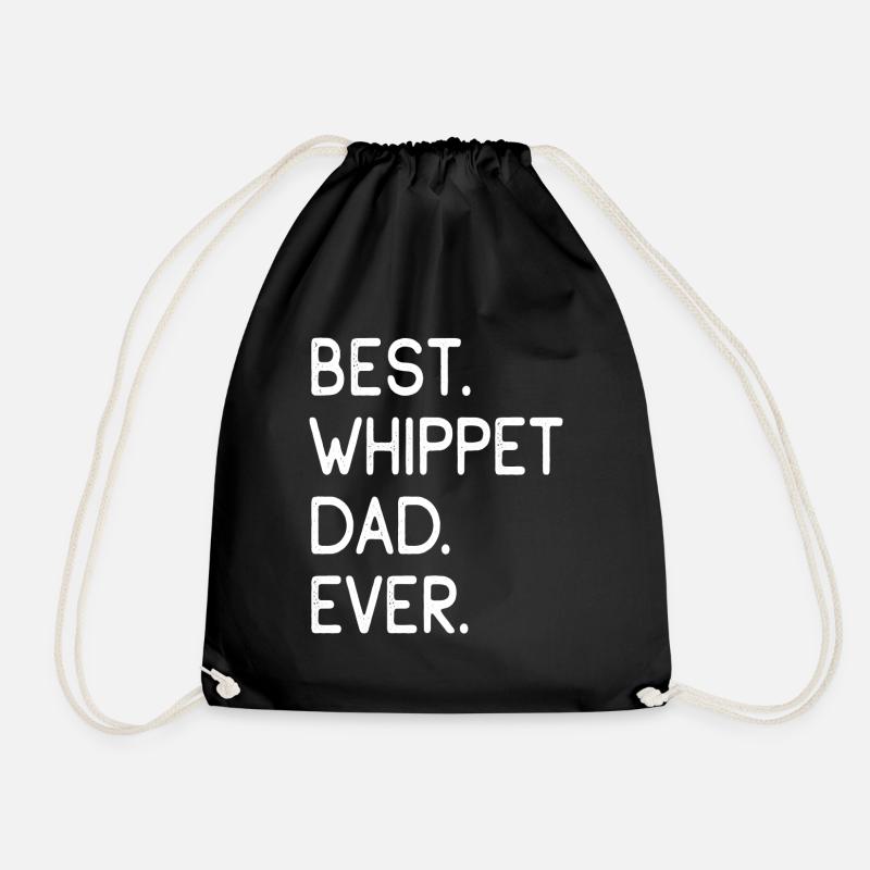 Whippet - Turnbeutel - Schwarz