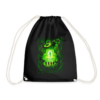 Ghostbusters Ecto Gang - Turnbeutel - Schwarz - Vorne