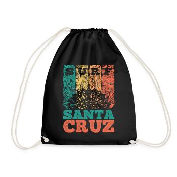 Santa Cruz Surf - Turnbeutel - Schwarz - Vorne