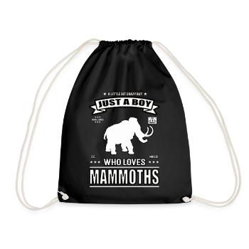 Juste un garçon qui aime la tenue Mammut - Sac de sport léger - noir - Devant