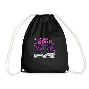Le livre Quoi de mieux - Sac de sport léger - noir - Devant