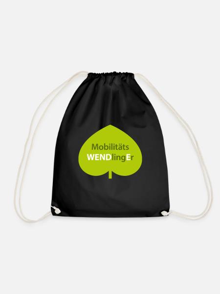 Mobilitäts WENDlingEr - Turnbeutel - Schwarz