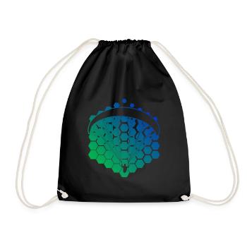 Paragleiter Parapente Gleitschirm Gleitschirmfli - Sac de sport léger - noir - Devant