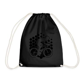 Vélo de route Vélo de route Vélo de route Vélo de route Femmes - Sac de sport léger - noir - Devant