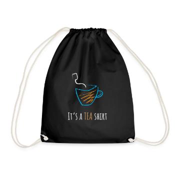 C'est un thé - Sac de sport léger - noir - Devant
