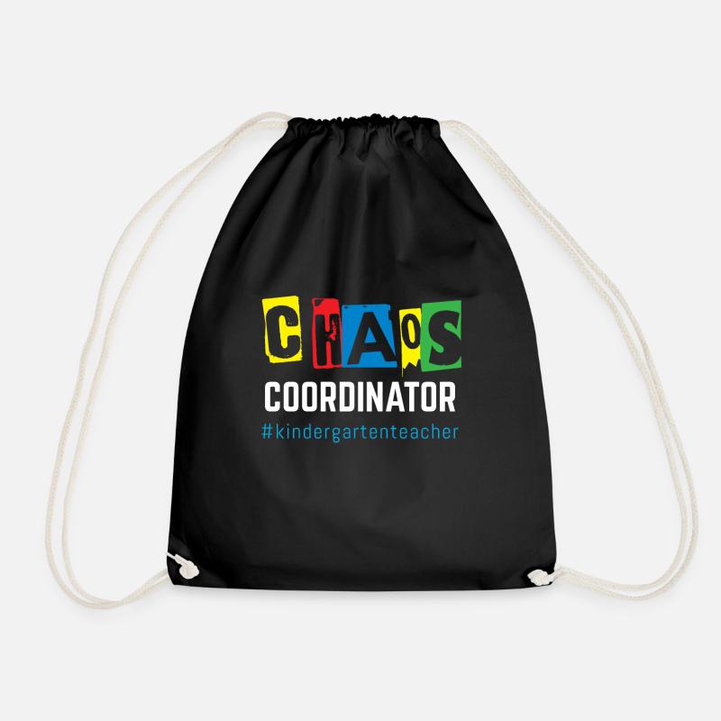 Chaos-Koordinator - Turnbeutel - Schwarz