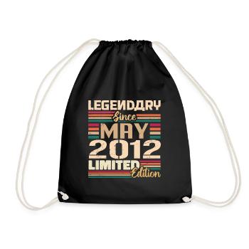 Mai 2012 Mai - Jubilé Mai 2012 - Sac de sport léger - noir - Devant