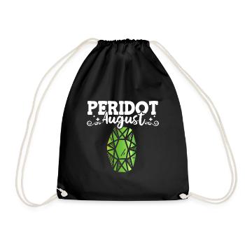Pierres précieuses - Sac de sport léger - noir - Devant