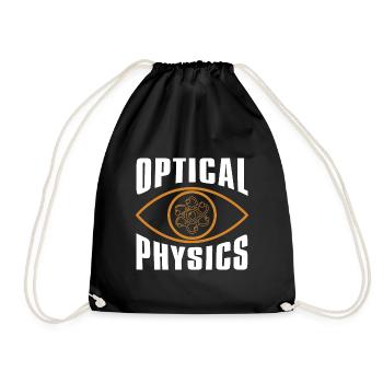 Physik Physiker - Turnbeutel - Schwarz - Vorne