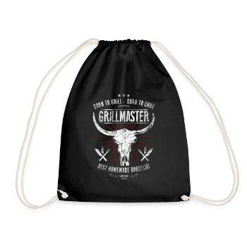 Grillmaster - Chemise BBQ - Sac de sport léger - noir - Devant