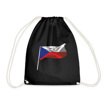 Design tchèque pour les fans tchèques - Sac de sport léger - noir - Devant