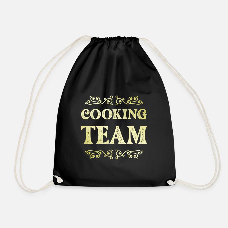 Cooking Team - Turnbeutel - Schwarz