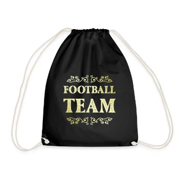 Football Team - Drawstring Bag - black - Front
