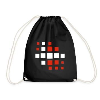 Drapeau du Danemark Scandinavie Drapeau du Danemark Voyage - Sac de sport léger - noir - Devant