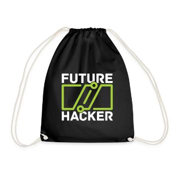Programmeur Coder Développeur de logiciels - Sac de sport léger - noir - Devant