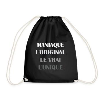 L'original le vrai l'unique Maniaque - Sac de sport léger - noir - Devant