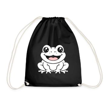 crapaud - Sac de sport léger - noir - Devant