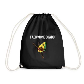 Taekwondo - Drawstring Bag - black - Front