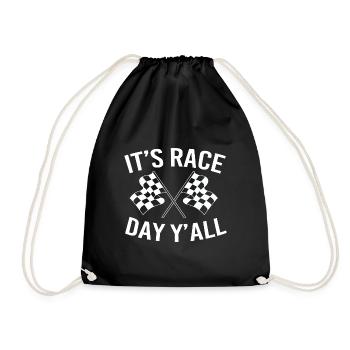 Drag Race - Drawstring Bag - black - Front