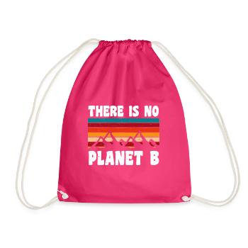 THERE IS NO PLANET B - Sac de sport léger - fuchsia - Devant