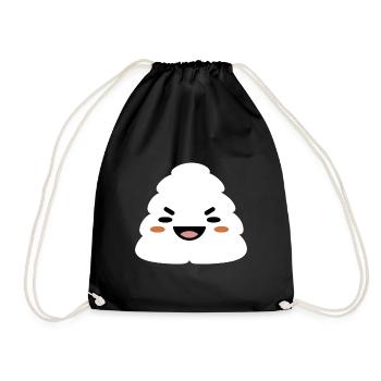 Onigiri japonais - Sac de sport léger - noir - Devant
