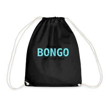 Bongo Beat – Rhythmus im Blut - Turnbeutel - Schwarz - Vorne