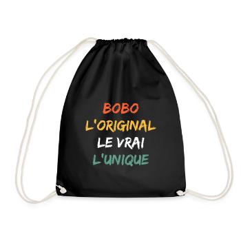 L'original le vrai l'unique bobo - Sac de sport léger - noir - Devant