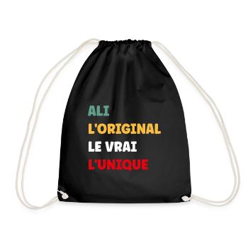 L'original le vrai l'unique ali - Sac de sport léger - noir - Devant