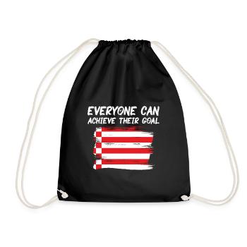 Bremen Flag Bremen Flag - Drawstring Bag - black - Front