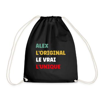 alex33 - Sac de sport léger - noir - Devant