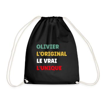 olivier - Sac de sport léger - noir - Devant