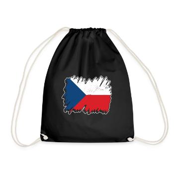 Design tchèque pour les fans tchèques - Sac de sport léger - noir - Devant