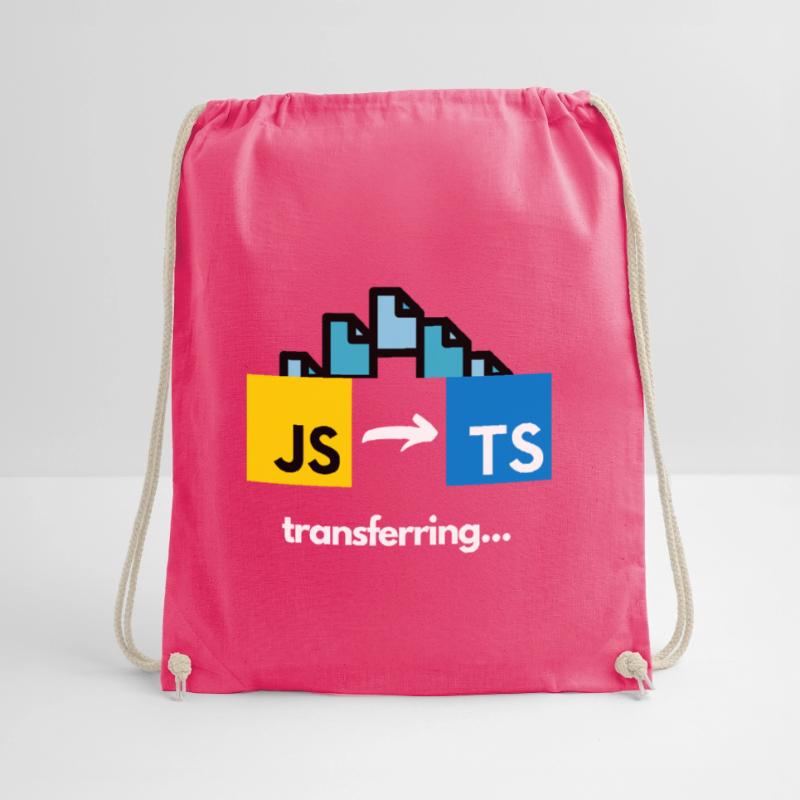 Transferring from Javascript to Typescript Drawstring Bag