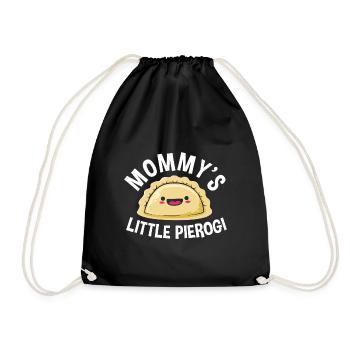Pologne Polonais Pierogi - Sac de sport léger - noir - Devant