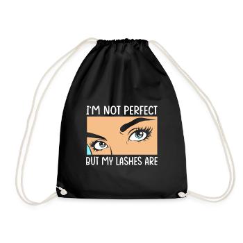 Make-up Cosmetics Beautician - Drawstring Bag - black - Front