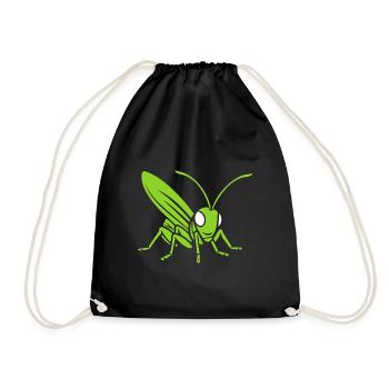 Sauterelle - Sac de sport léger - noir - Devant