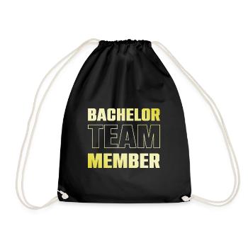 Équipe de baccalauréat - Sac de sport léger - noir - Devant