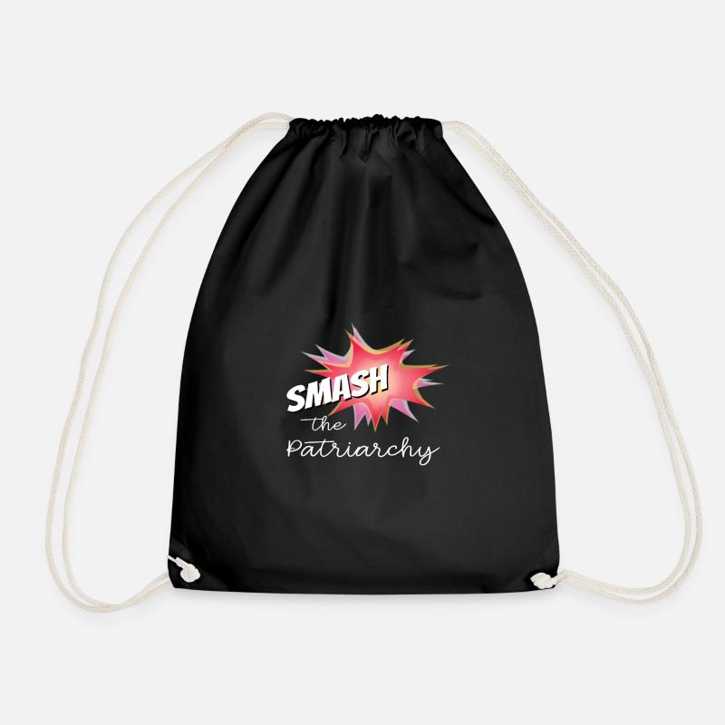 Smash the Patriarchy - Turnbeutel - Schwarz